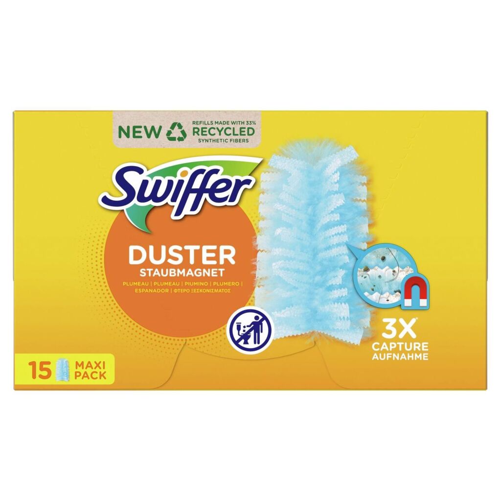 Swiffer Swiffer Trap et serrure les serviettes de poussière 15 morceaux