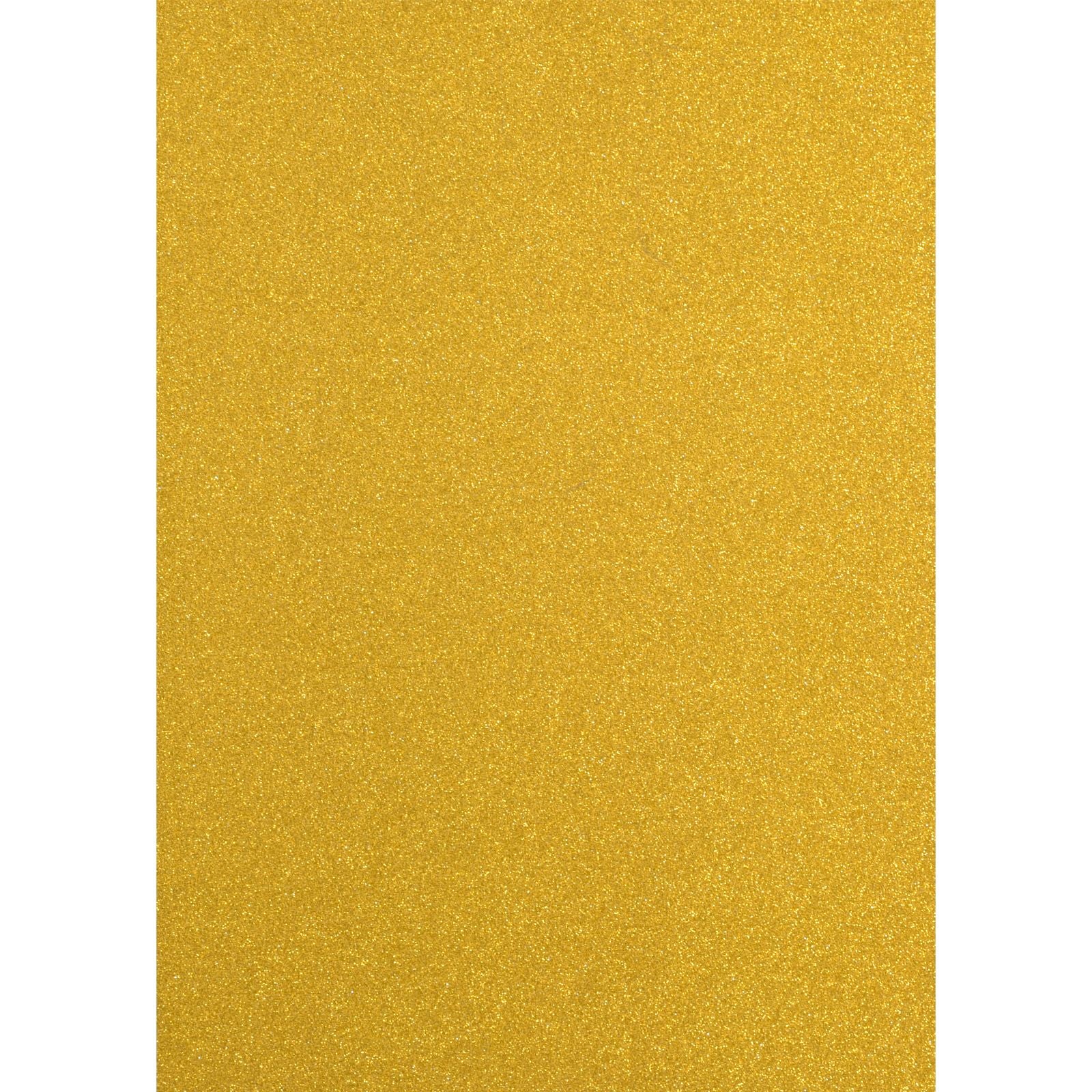 Florence • papier pailleté a4 5x 250g jaune doré