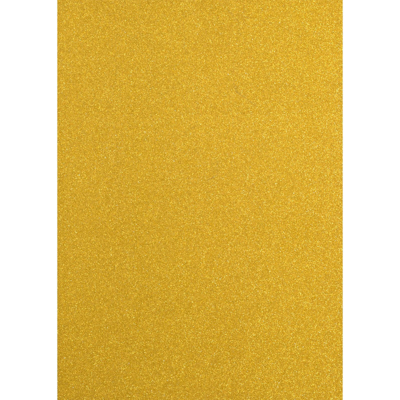 Florence • papier pailleté a4 5x 250g jaune doré