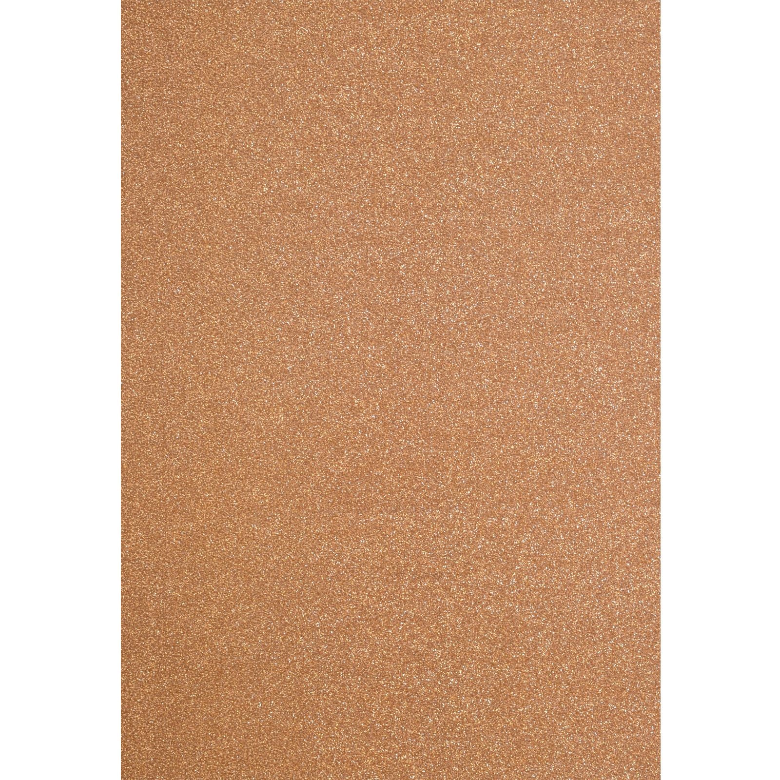 Florence • papier pailleté 250g a4 cuivre 5x