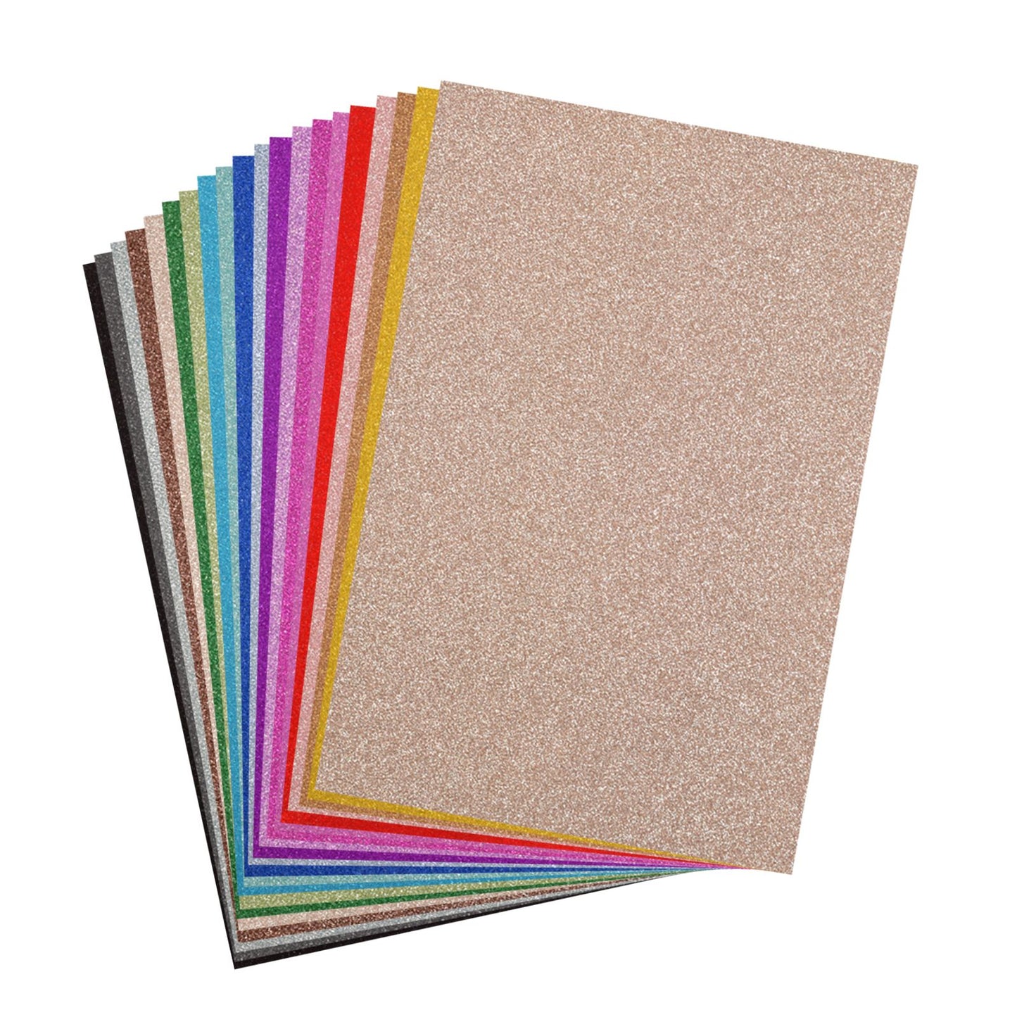 Florence • papier pailleté 250g a4 assortiment 40x