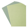 Florence • set papier pailleté et papier cartonné 216g a4 10x iguane vert clair