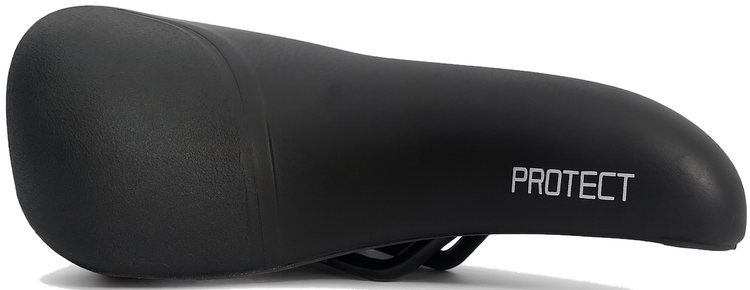 Edge Fietszadel City Protect with Corner Protection Black