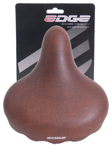 Selle de vélo Edge Urban - marron foncé mat (sur la carte)