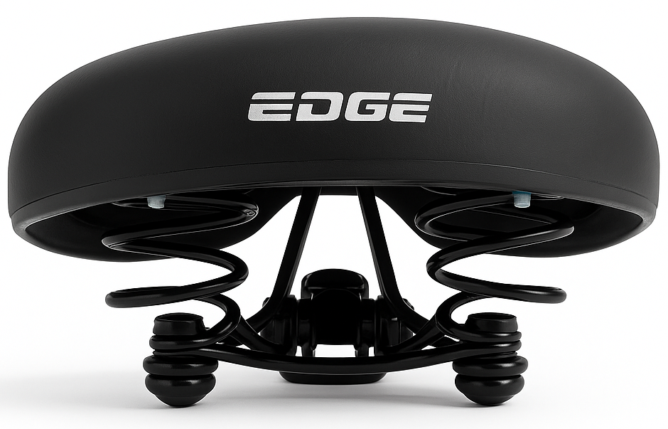 Bicycle Saddle Edge City Eco - Black (sur carte)