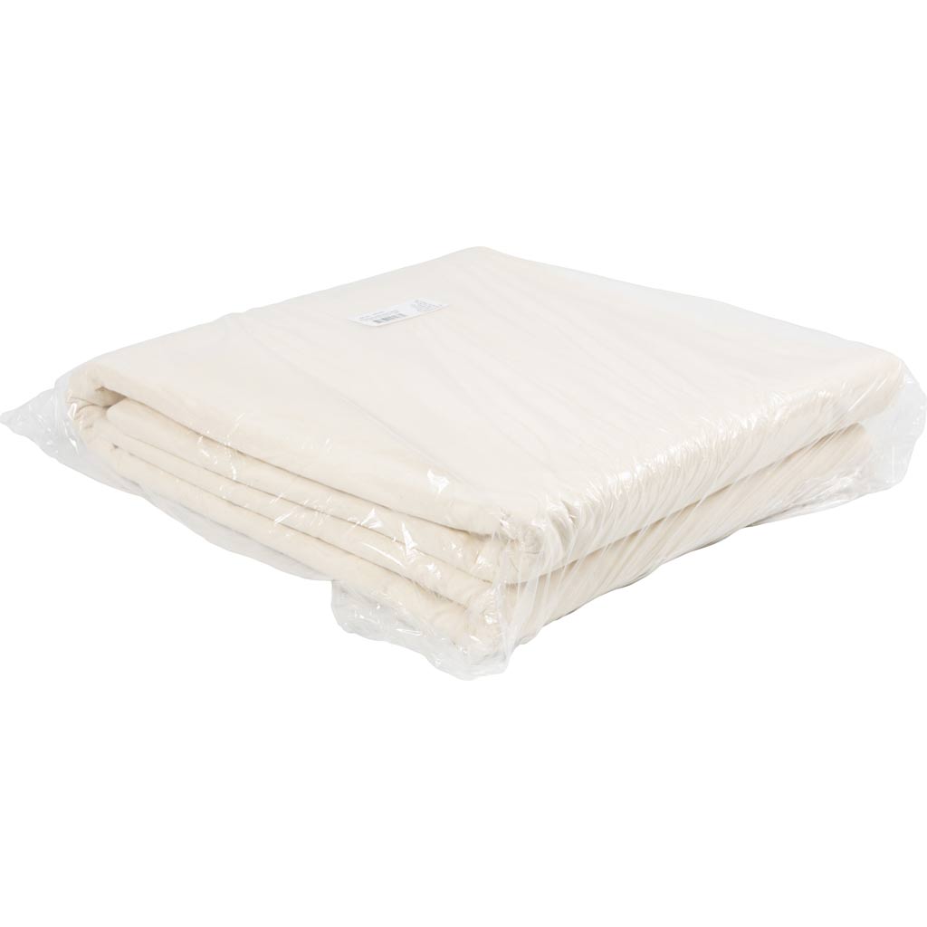 Toile de coton lavée, l: 150 cm, 105 gr, naturel, 25 m 1 carton