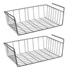 Metaltex Metaltex Babette Hang Panier 40x26x14 cm noir 2 pièces
