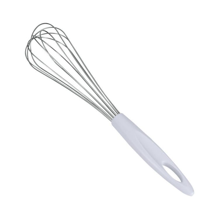 Metaltex Metaltex Beater 30 cm en acier inoxydable en plastique blanc