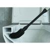 Metaltex Metaltex Cleany Toilet Brush + support 13x8x47 cm en acier inoxydable noir