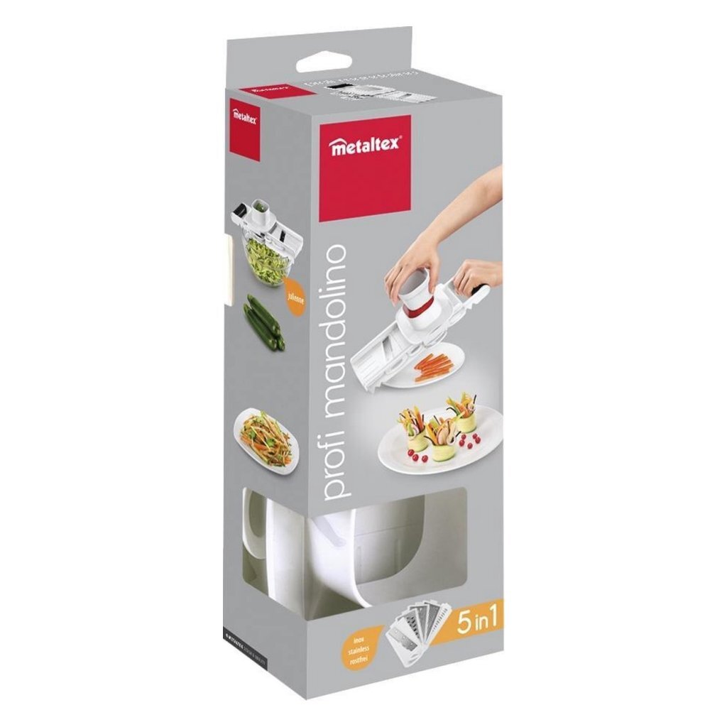 Metaltex Metaltex Profi Mandolino 5in1 râpe blanc