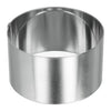 Metaltex Metaltex Baking Ring 8x4,5 cm en acier inoxydable