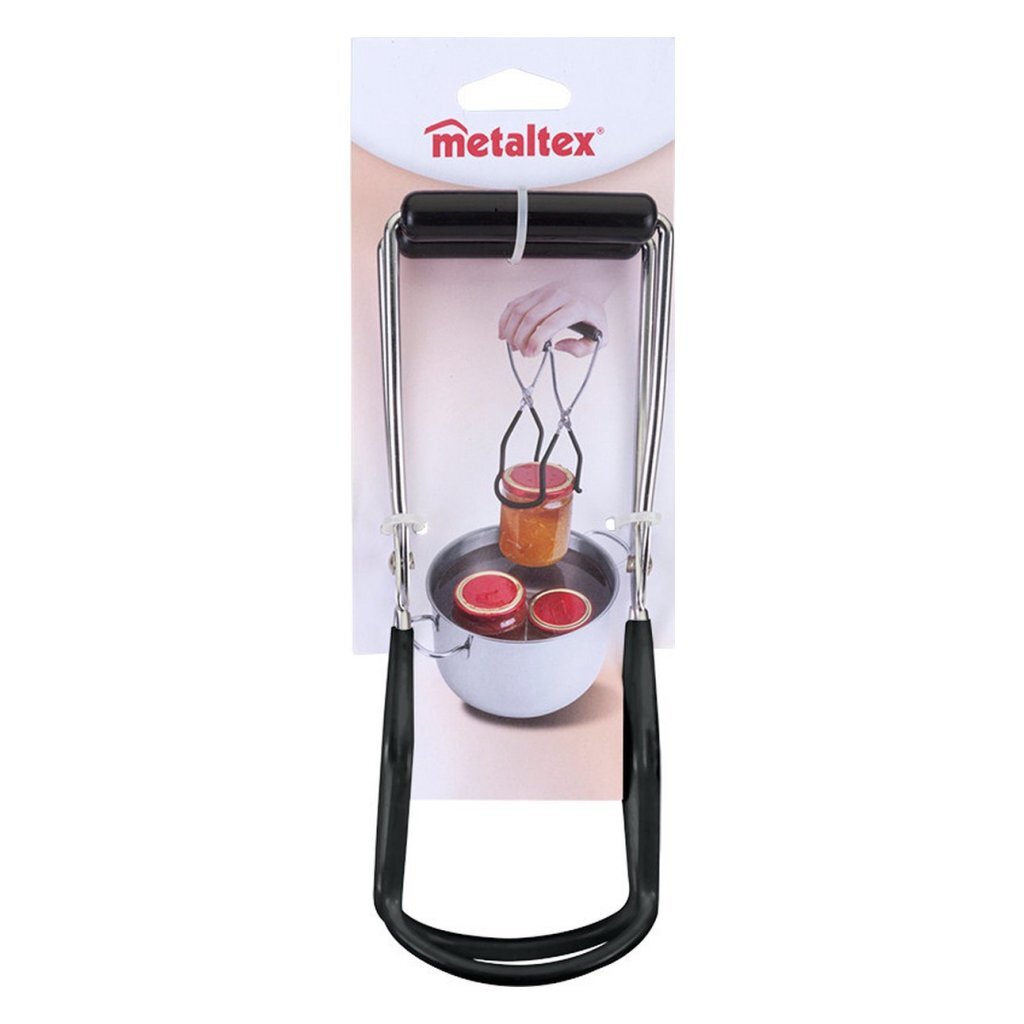Metaltex Metaltex Potlifter 22x8,5 cm argent noir