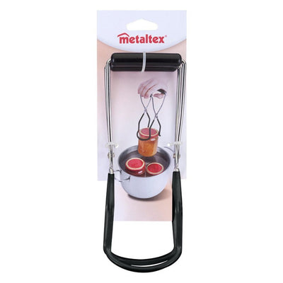 Metaltex Metaltex Potlifter 22x8,5 cm argent noir
