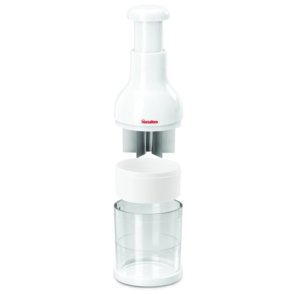Metaltex Metaltex Kitchen Aiders Twist Onion on Onion Cutter White