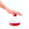 Metaltex Metaltex Kitchen Aiders Hamburgerpers 11 cm Rouge blanc
