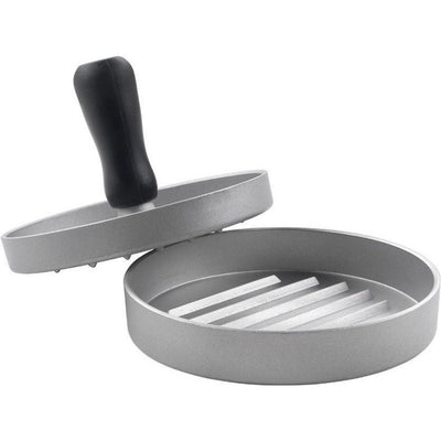 Metaltex Metaltex Kitchen Aiders Hamburgerpers 11,5 cm en acier noir