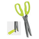 Metaltex Metaltex Shrips Screar 19 cm en acier inoxydable vert