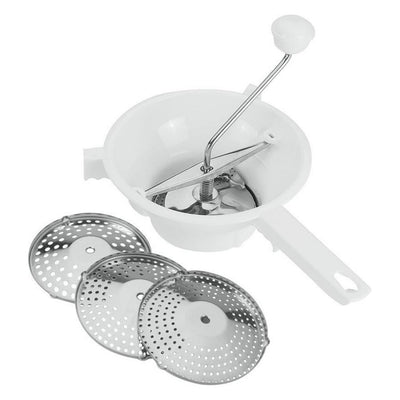Metaltex Metaltex passe 20 cm en acier inoxydable blanc