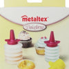 Metaltex Metaltex Decoration Set Dolceforno 9 x 7 cm transparent