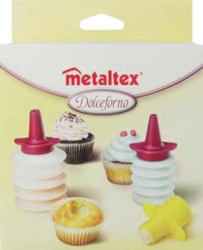 Metaltex Metaltex Decoration Set Dolceforno 9 x 7 cm transparent