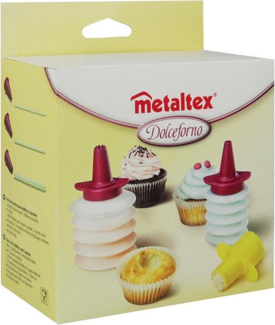 Metaltex Metaltex Decoration Set Dolceforno 9 x 7 cm transparent