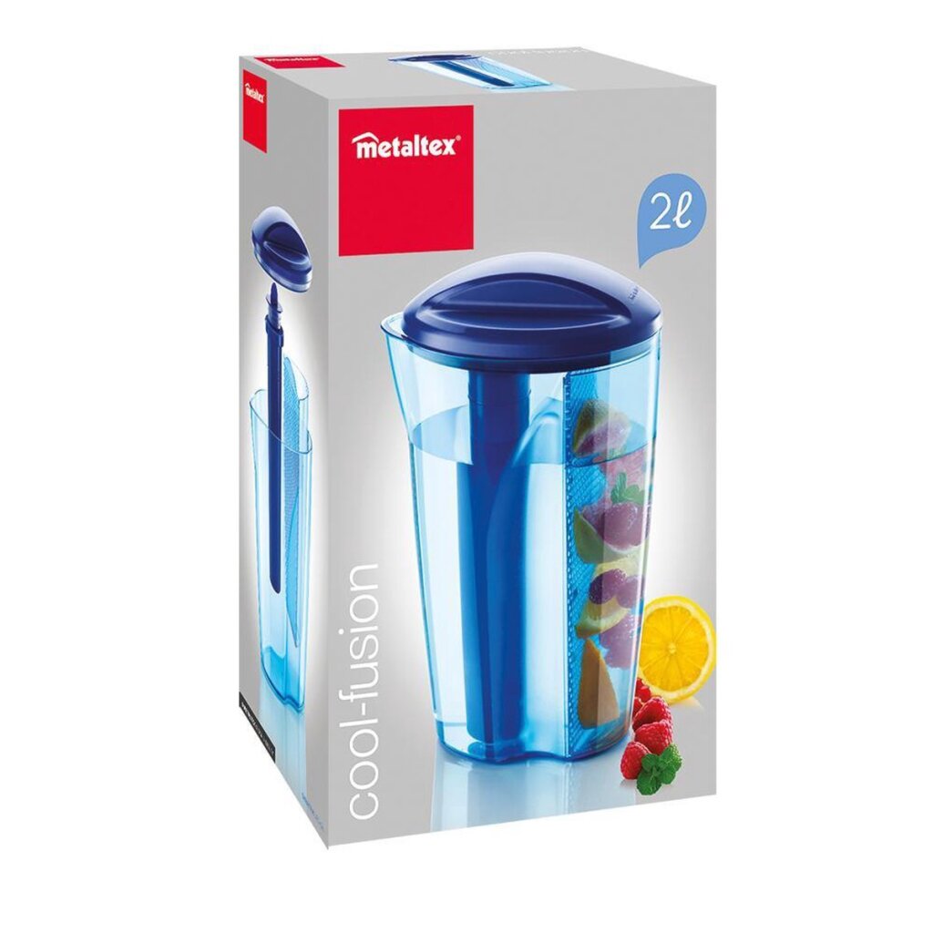 Metaltex Tomado Metaltex Drink Infuseur Carafe Blauw
