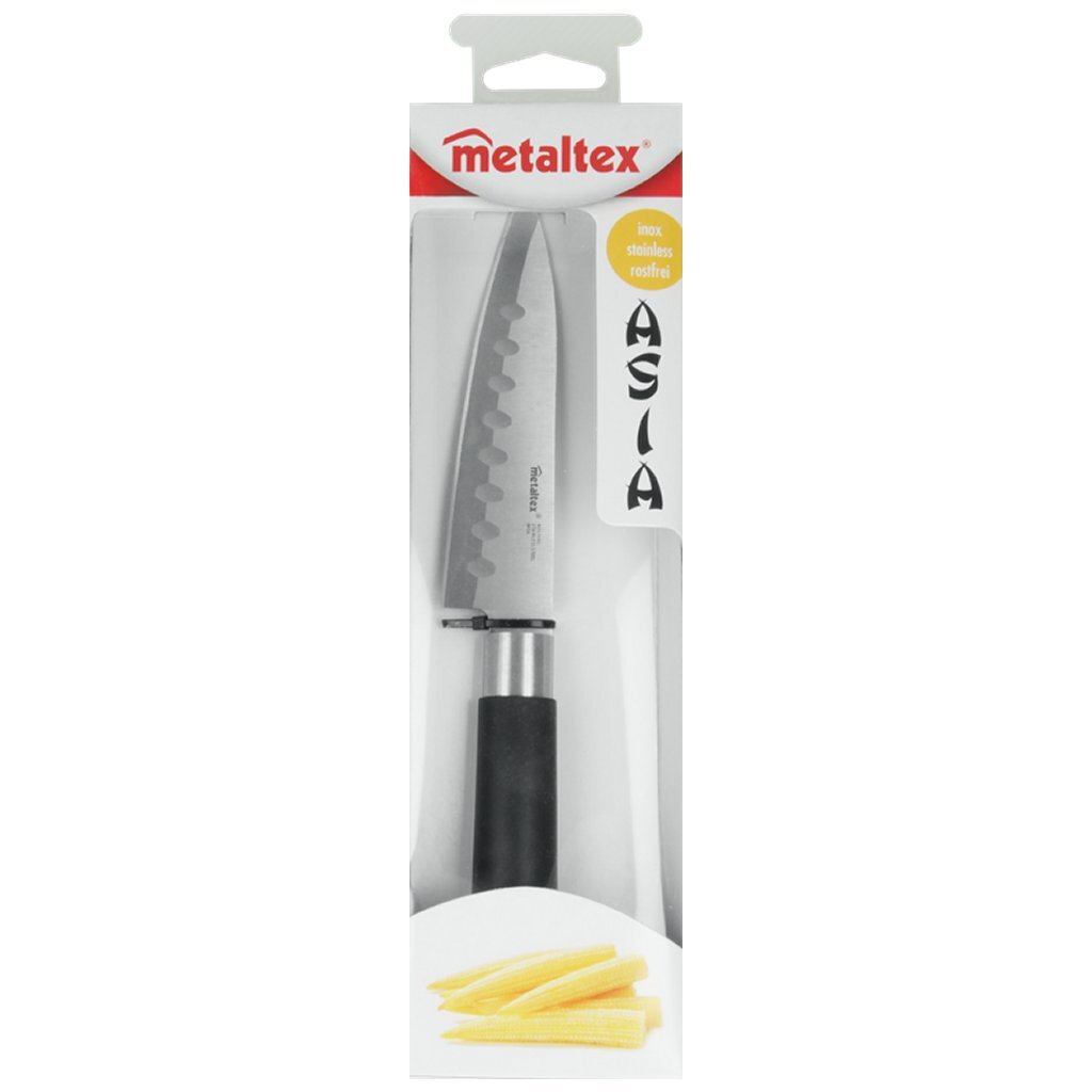 Metaltex Metaltex Asia fuit Mees 23 cm en acier inoxydable noir