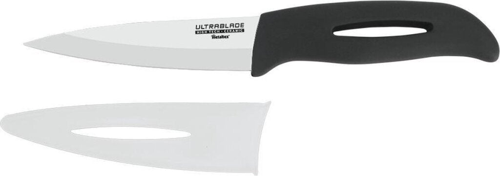 Metaltex Metaltex Ultrablade Ceramic Knife Blade 13 cm Soft Touch Ergononic Handle Longueur total 25,5 cm