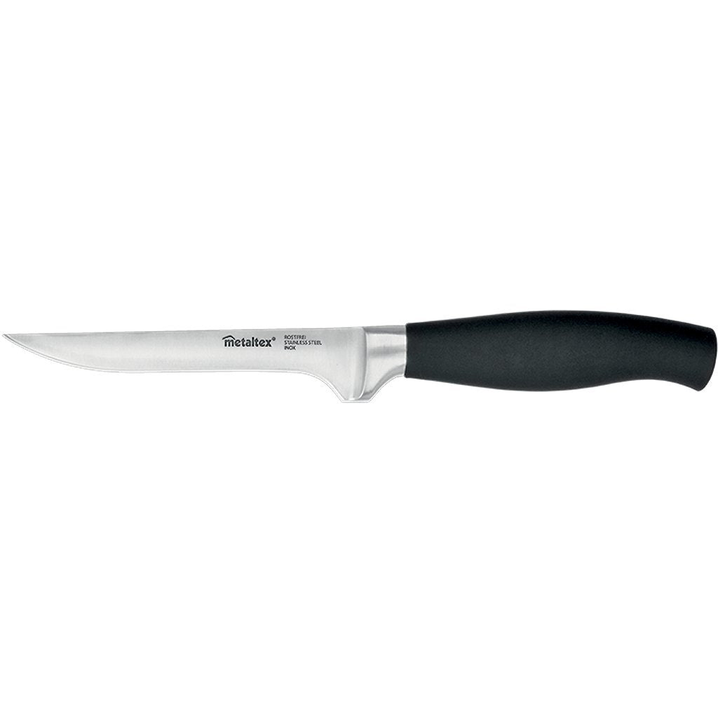 Metaltex Metaltex Comfort Meat Couteau de viande 28 cm en acier inoxydable noir