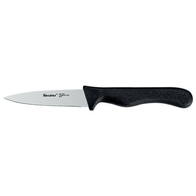 Metaltex Metaltex Basic Line Kitchen Couteau 21,5 cm en acier inoxydable noir