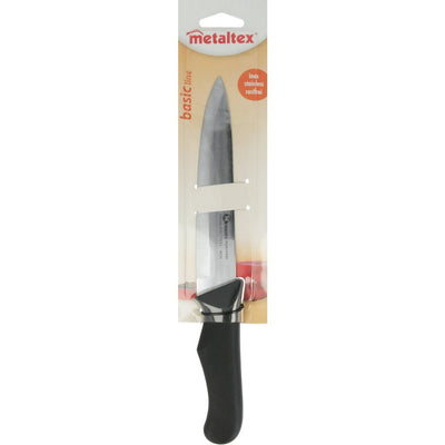Metaltex Metaltex Basic Line Cook Shee 28 cm en acier inoxydable noir