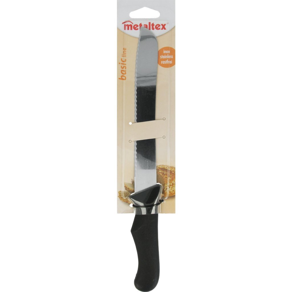 Metaltex Metaltex Basic Line Croodmes 31 cm en acier inoxydable noir