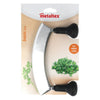 Metaltex Metaltex Couper couteau avec doubles couteaux en acier inoxydable noir