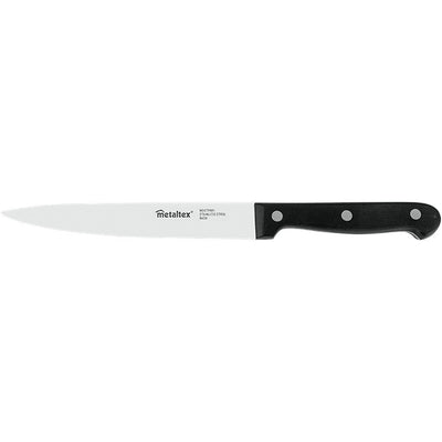 Metaltex Metaltex Professional Universal Chef's Couteau 28 cm en acier inoxydable noir