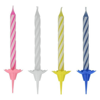 Cougies de gâteau Metaltex 24 pièces et 12 supports