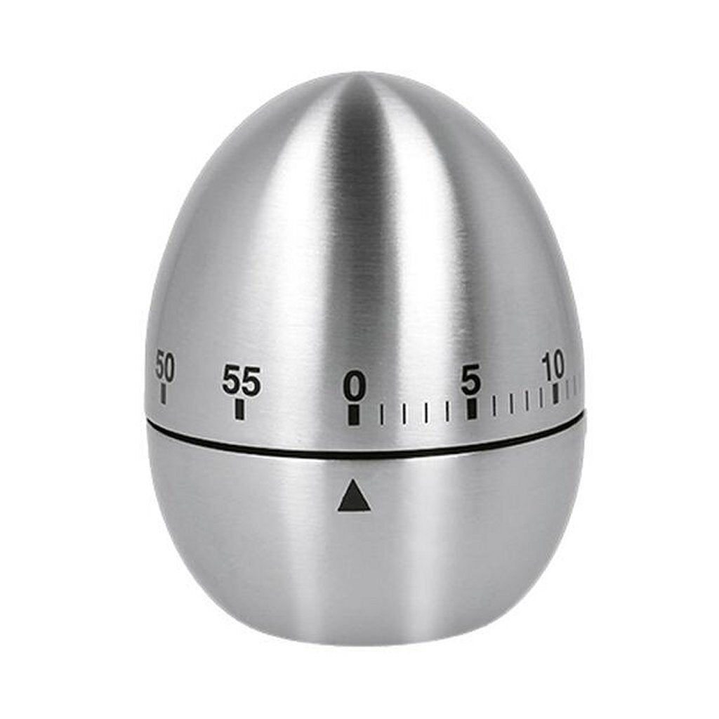 Metaltex Metaltex Timer en acier inoxydable Egg 60 minutes