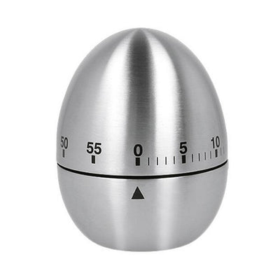 Metaltex Metaltex Timer en acier inoxydable Egg 60 minutes