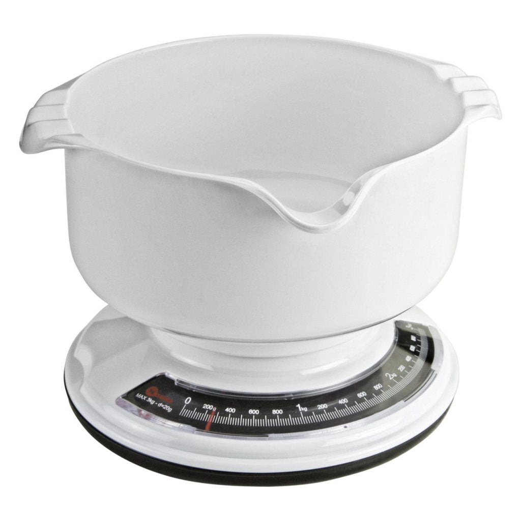 Metaltex Metaltex Skala Mechanical Kitchen Scale blanc