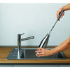 Metaltex Metaltex la brosse d'évier 30 40x3,5 cm gris
