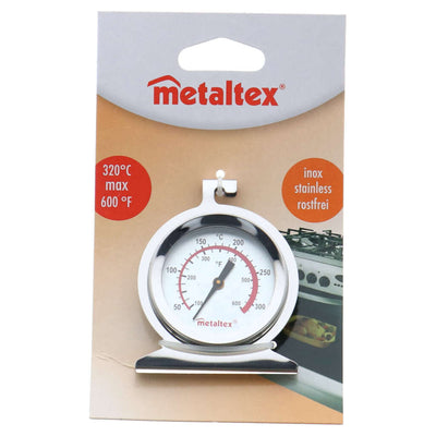 Thermomètre à four à métal métaltex métaltex 6 cm en acier inoxydable