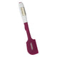 Metaltex Metaltex Dolceforno spatel avec thermomètre de cuisson en silicone blanc violet