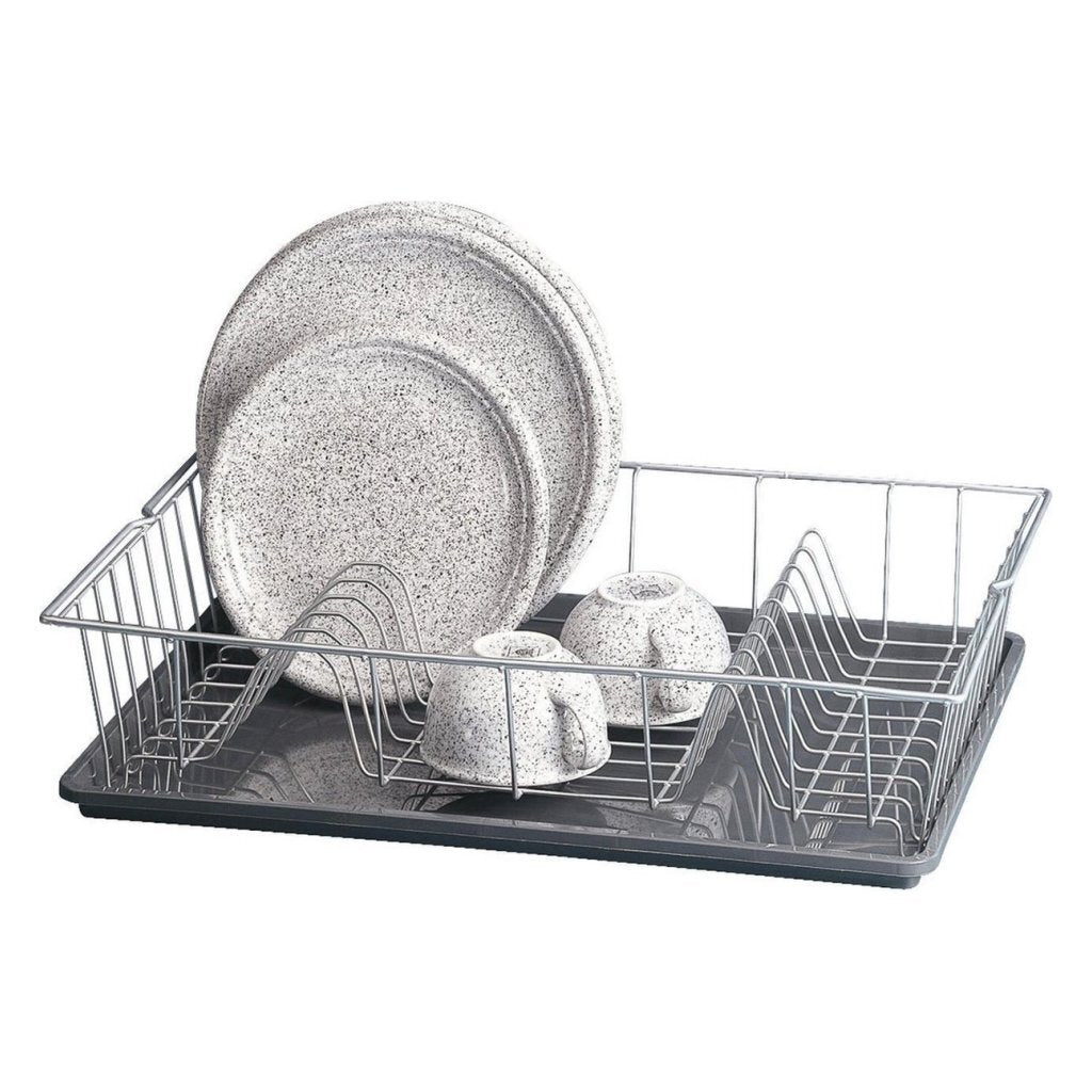 Metaltex Metaltex Colonia Rack de drain 48x30 cm Gray en argent