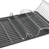 Metaltex Metaltex Drup Rock Wingtex 51x31 cm anthracite argent 2 pièces