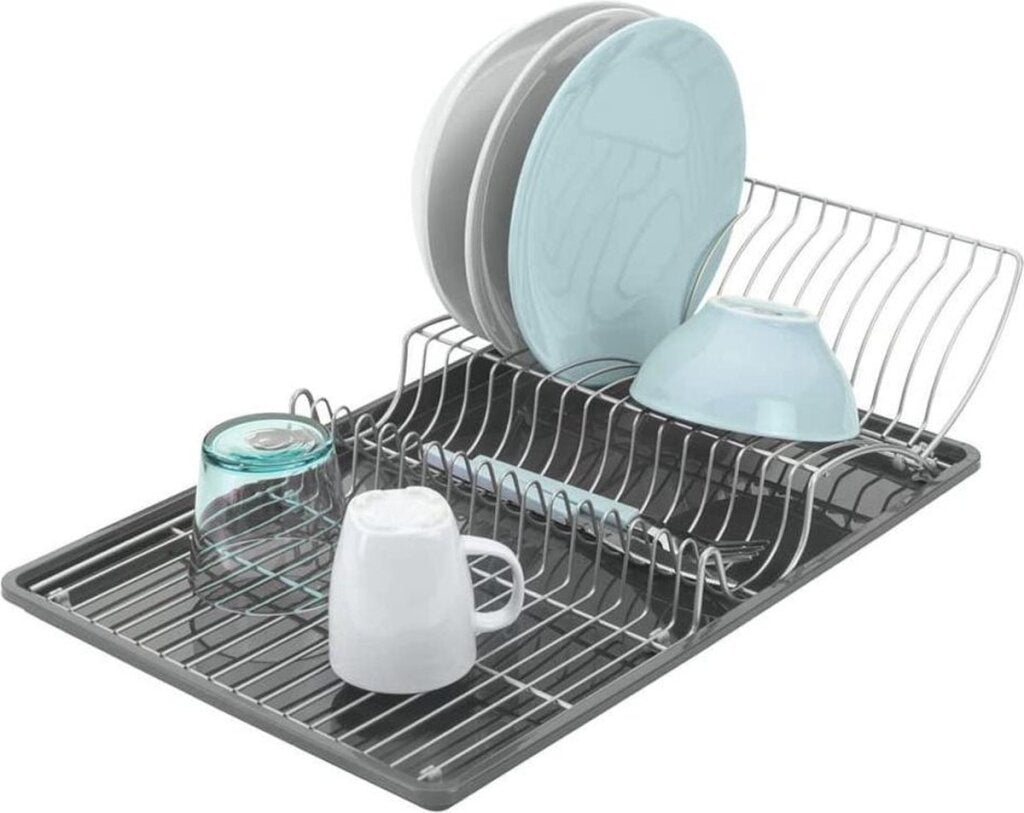Metaltex Metaltex Drup Rock Wingtex 51x31 cm anthracite argent 2 pièces