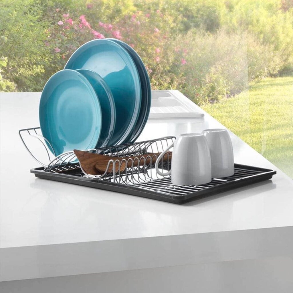 Metaltex Metaltex Drup Rock Wingtex 51x31 cm anthracite argent 2 pièces