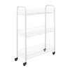 Tomado-Metaltex Tomado-Metaltex Slim Kitchen Trolley avec roues 23x56x84 cm blanc