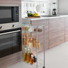 Tomado-Metaltex Metaltex Slim de Luxe Rangement Cart avec 3 paniers métalliques