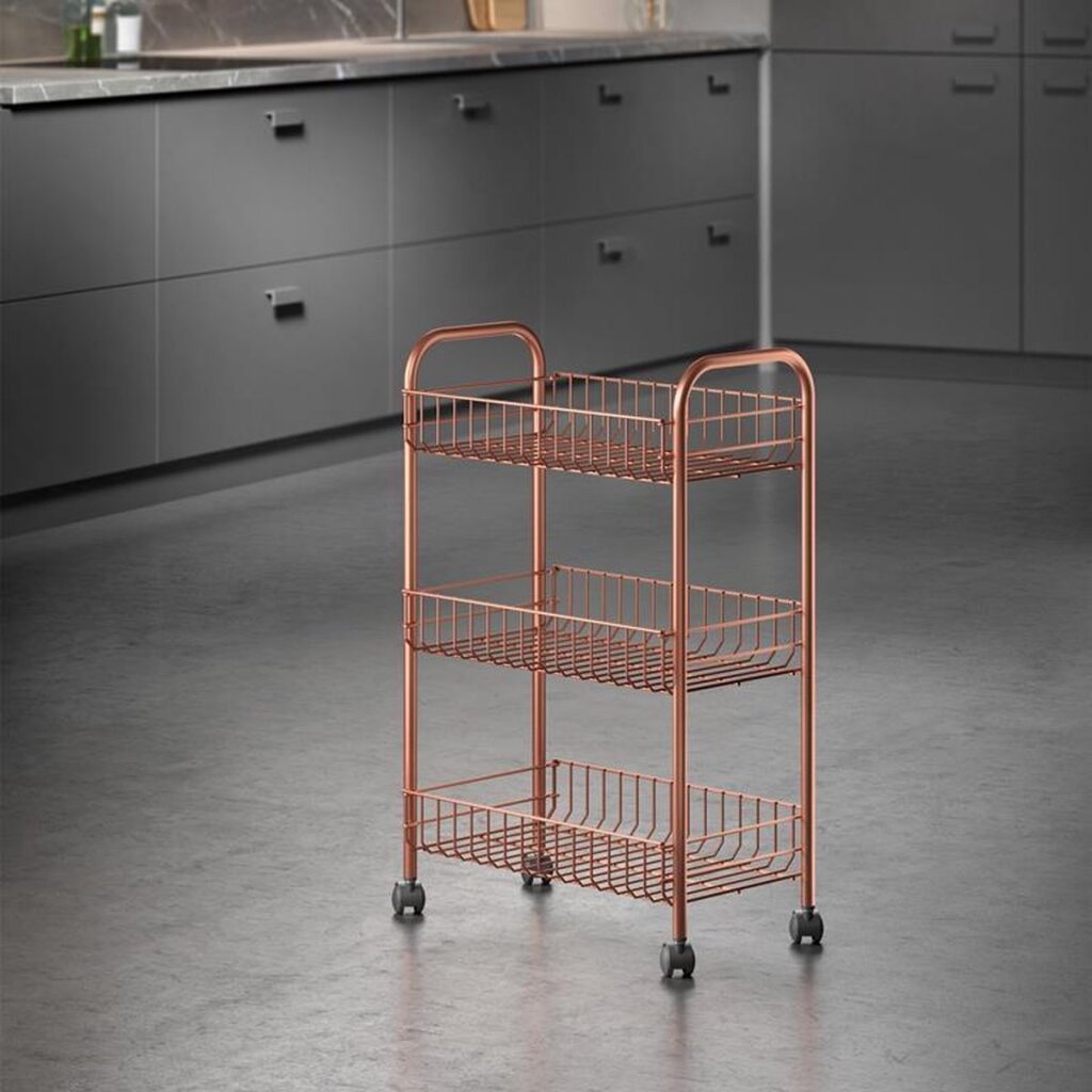 Metaltex Metaltex Salle de bain Kitchen Trolley Lugano Copper