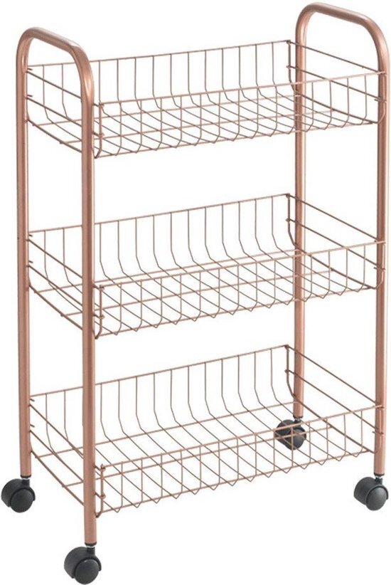 Metaltex Metaltex Salle de bain Kitchen Trolley Lugano Copper