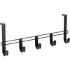 Metaltex Metaltex Dorkach Stace 5 Hakes 38x6x15 cm noir